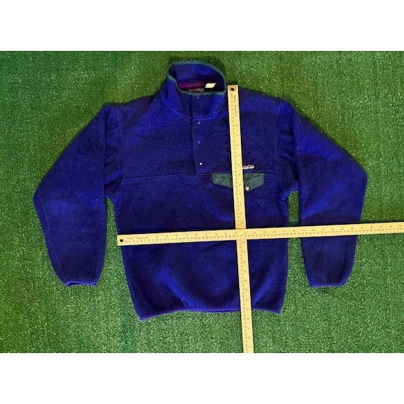 Vintage Patagonia Jacket Snap T Fleece Pullover B… - image 4
