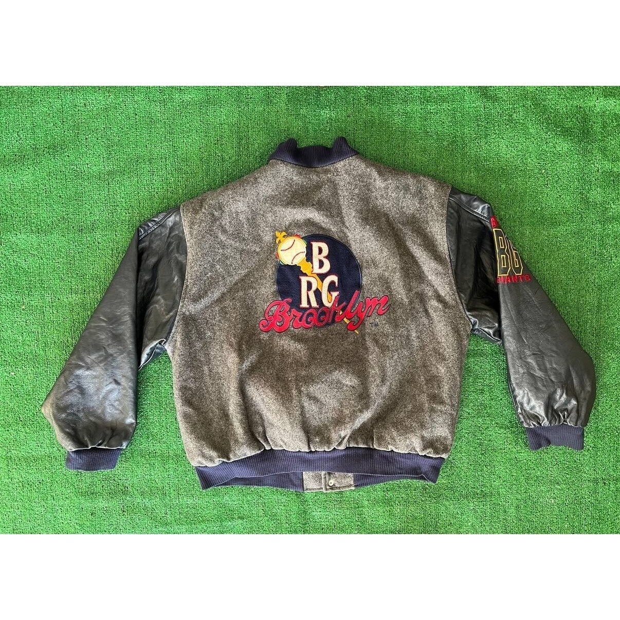Negro league baseball store leather jacket