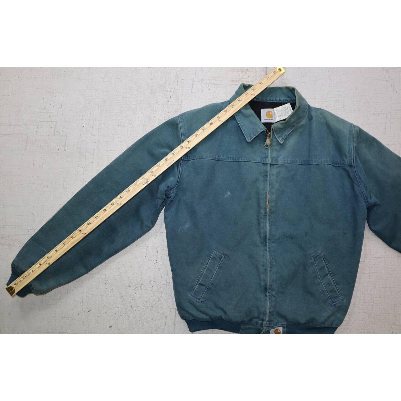 Vintage 90s Carhartt Teal Turquoise Santa Fe Jacket Adult M Vintage 90s Carhartt Teal Turquoise Santa Fe Jacket Adult M