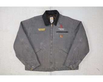 U*9様 90'Carhartt blanket liner detroit j Vintage 90's Carhartt J001 BLK Canvas Corduroy Blanket-Lined