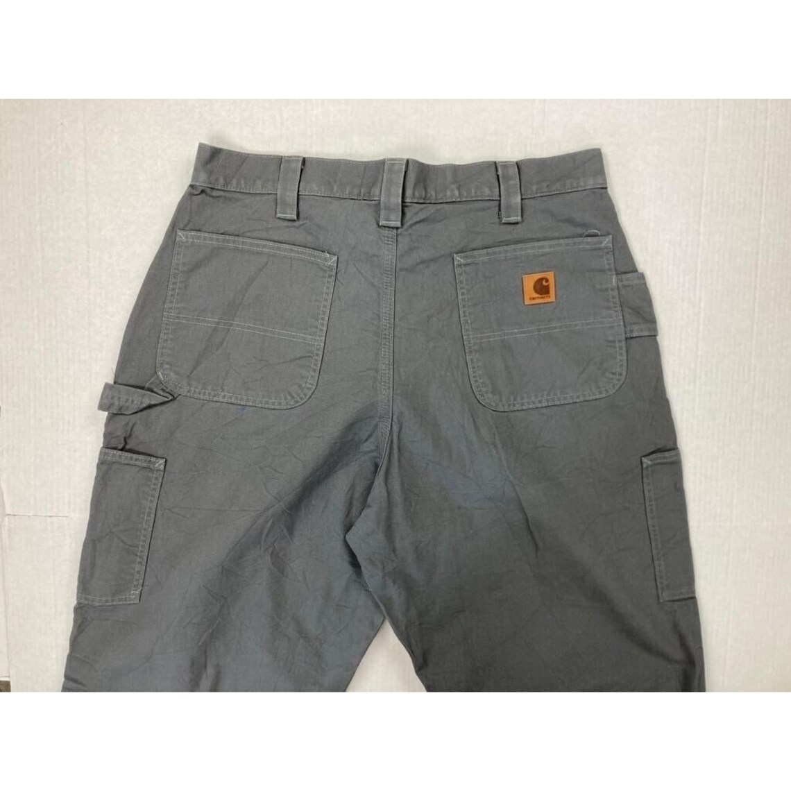 Carhartt B151FAT Grey Work Original Loose Fit Pants 38x34 Etsy