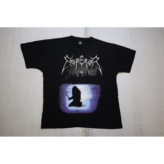 ع*ر様 激レア 90s EMPEROR L/S T-shirt L t ع*ر様 激レア 90s EMPEROR L/S T-shirt METAL t