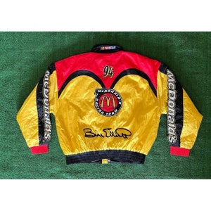 Vintage McDonald’s Racing Champions Jacket NASCAR Bill Elliot #94 Nascar Size XL