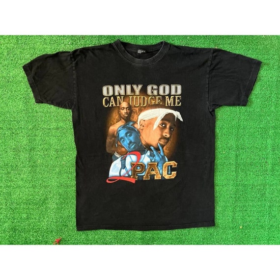 Vintage 2000s Tupac Mens 2XL Only God Can Judge Me Rap 2pac T - Etsy