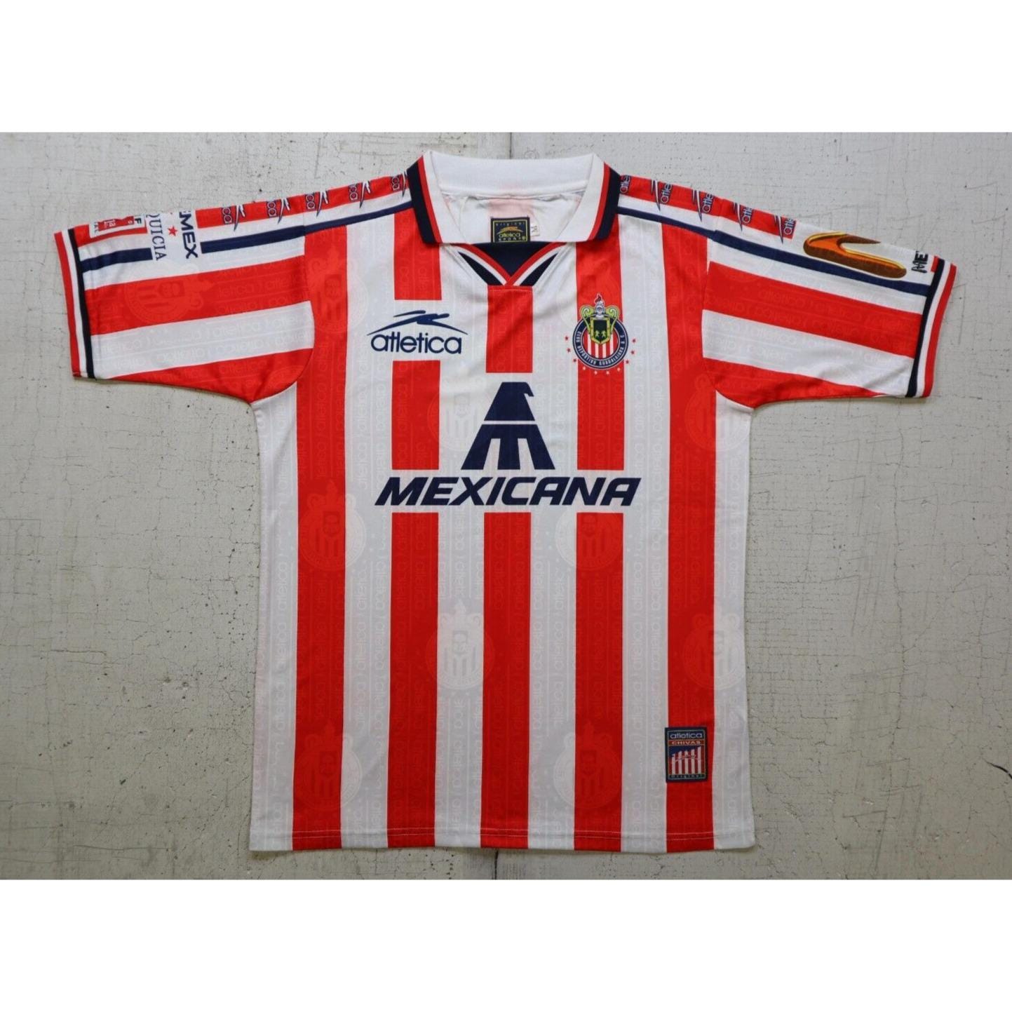 90s Chivas Guadalajara Home 1997 1998 Atletica Jersey