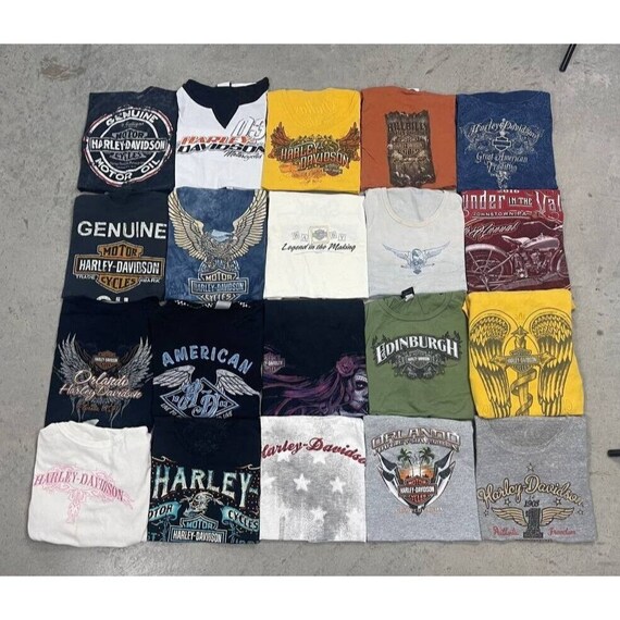 Vintage 90s 00s Harley Davidson Biker Promo Reseller Lot of 20 
