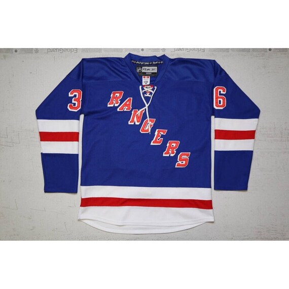 Mats Zuccarello 36 NY Rangers AUTHENTIC Home Reebok Jersey SIZE 48 Etsy Australia