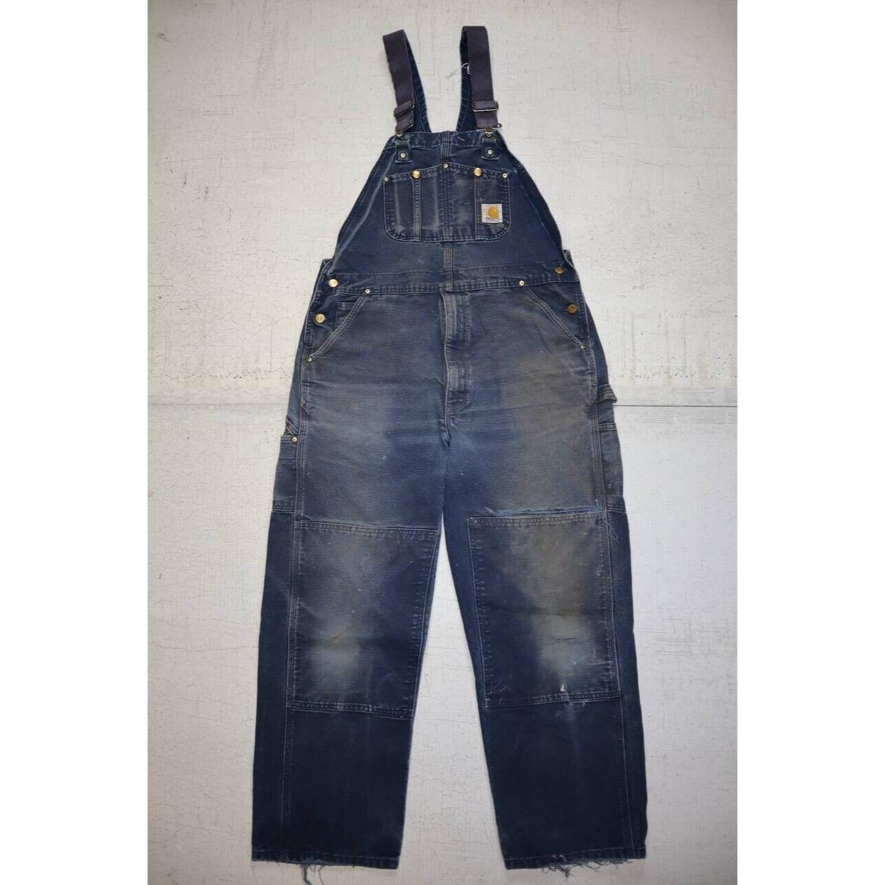 Carhartt Double Knee Overalls - Etsy