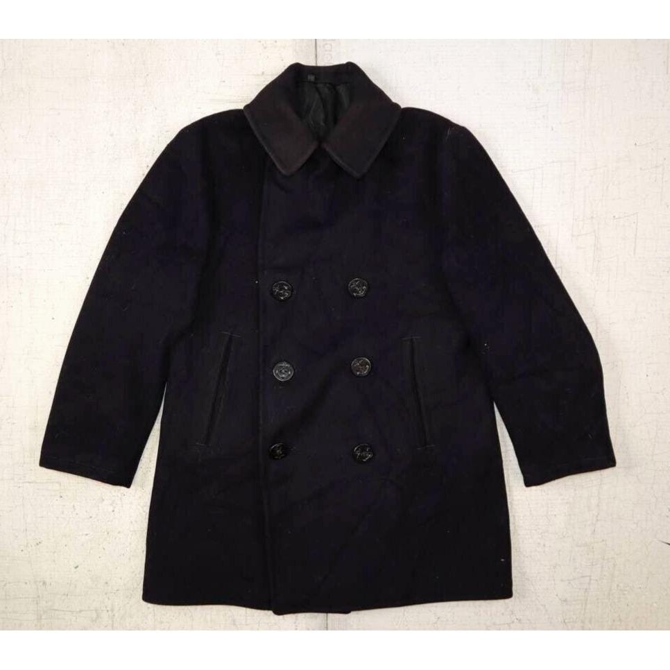 US NAVY P-COAT 10BUTTON 1940s Size38