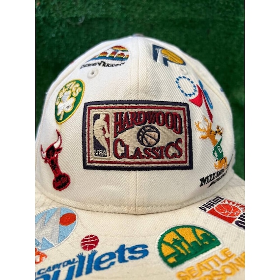 Vintage Hardwood Classics NBA All Over Team Logos… - image 2