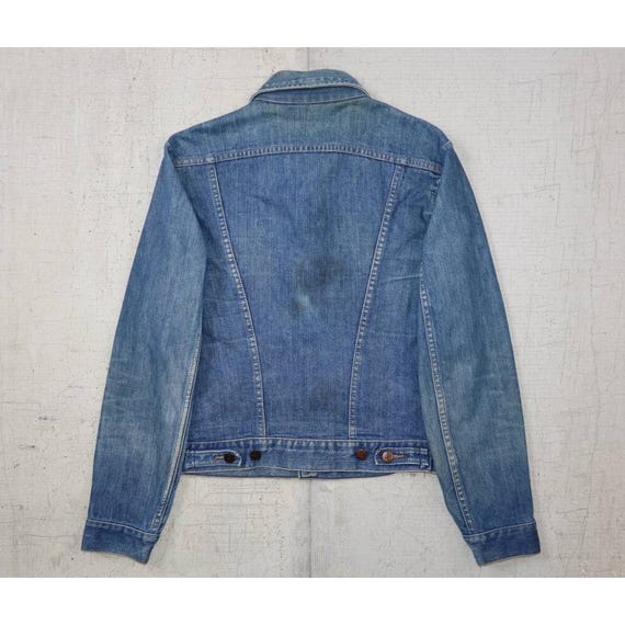 Vintage 1960s Wrangler Selvedge Denim Jacket Button Down