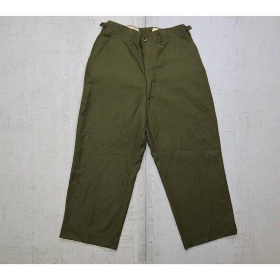Vintage 50s M-1951 Shell Field Trousers Small Short - Etsy