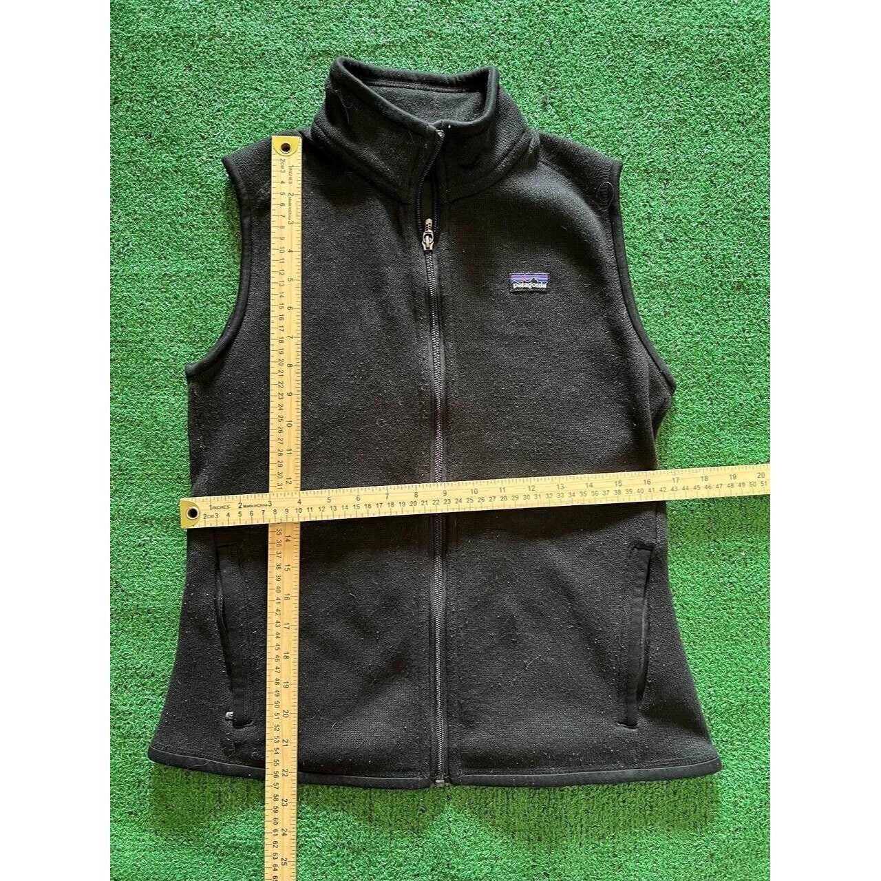 Vintage Patagonia Womens Fleece Vest Full Zip Size Medium Etsy