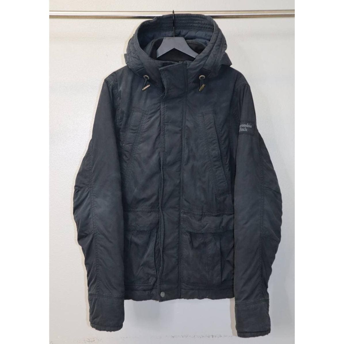 ジャケット・アウター Abercrombie & Fitch 30s-40s SKI Anorak Vtg Abercrombie Pullover Winter Jacket Parka Mens Small