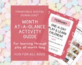 Printable Valentine's Activity Guide | February Arts & Crafts | Winter Activities | Learning Activities | Valentine's Activities | PC225