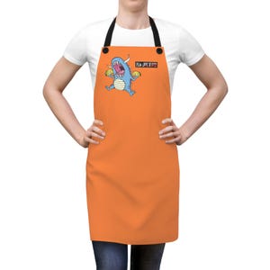 Taco Monster Colorful Apron | Fun Cooking Gift | Unique Chef Wear | Kitchen Accessory | Great for Parties, BBQs, and Gifts