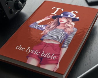 Complete Lyric Collection - RED Version (2006-2023) Full Book + Vault Tracks, Birthday Gift Idea, Graduation Present, Unique Swiftie Merch