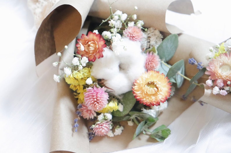 Dried Flower Bouquet Etsy