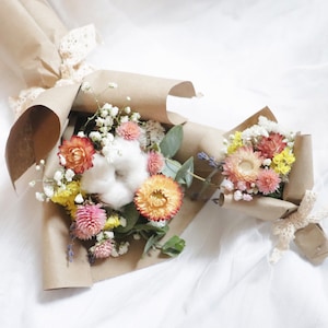 Bouquet de fleurs séchées