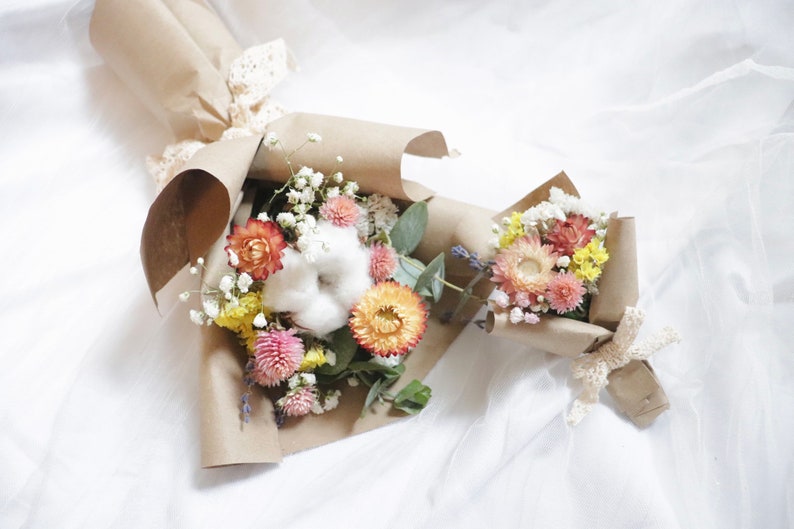 Dried Flower Bouquet Etsy