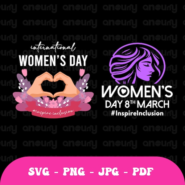 Happy International Women's Day 2024 Svg Png, Women Inspire Inclusion shirt