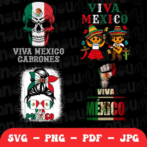 Viva Mexico svg, Independencia de Mexico, sombrero svg, mexican hat svg, mexican flag svg, latin svg, proud latin svg, mexican shirt svg