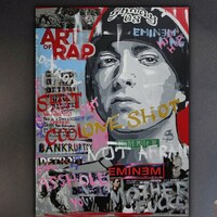 Hip-hop / Rap Poster, 250 Music Album Prints, Retro Band Art Decor, Old ...