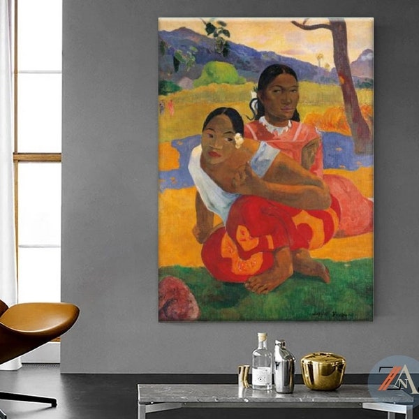 When Will You Marry by Gauguin , Paul Gauguin Canvas Wall Art, Paul Gauguin Wall Decor, Gauguin Exhibition Poster, Paul Gauguin Paintings