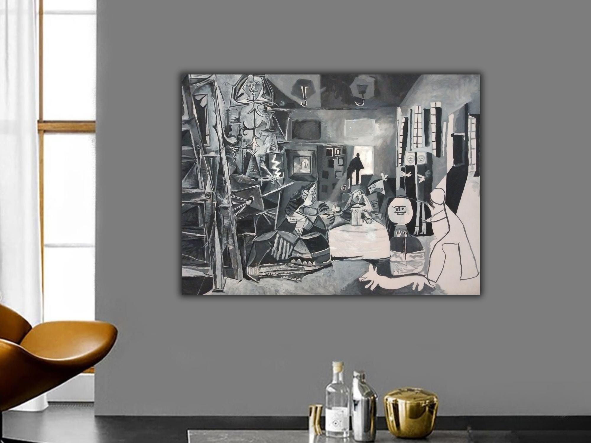 パブロ・ピカソ、Las Meninas (The Maids of Honor) Picasso las meninas - Etsy 日本
