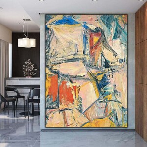Willem De Kooning Wall Art, Interchange Canvas Print, Kooning ...