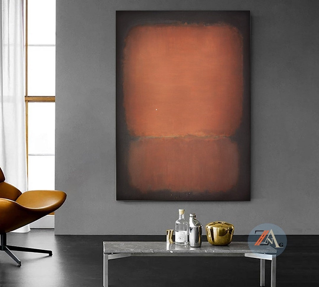 Mark Rothko No. 10 1958 Print, Mark Rothko Canvas Print, Mark Rothko ...