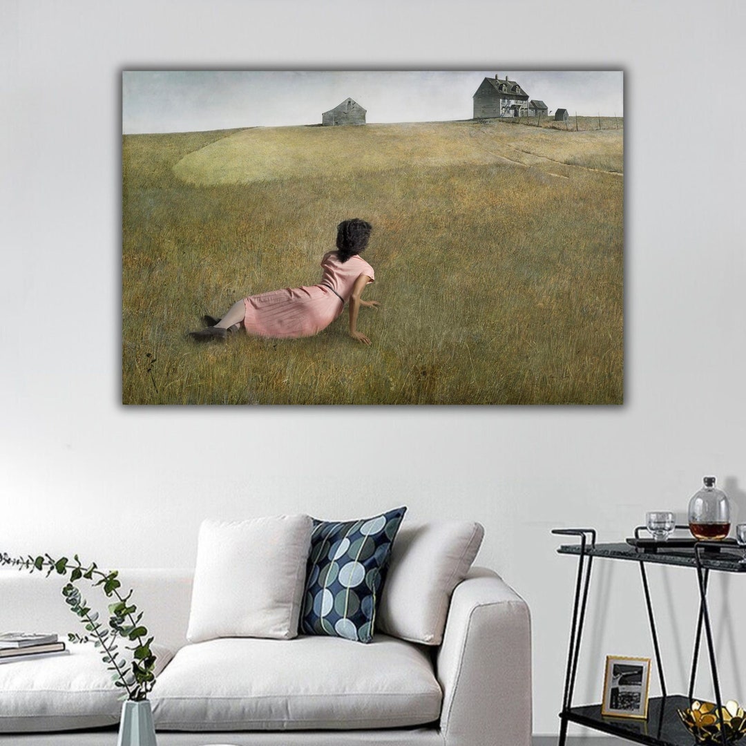 Christina's World Wall Art, Andrew Wyeth 1948 Canvas Print, Christina's ...