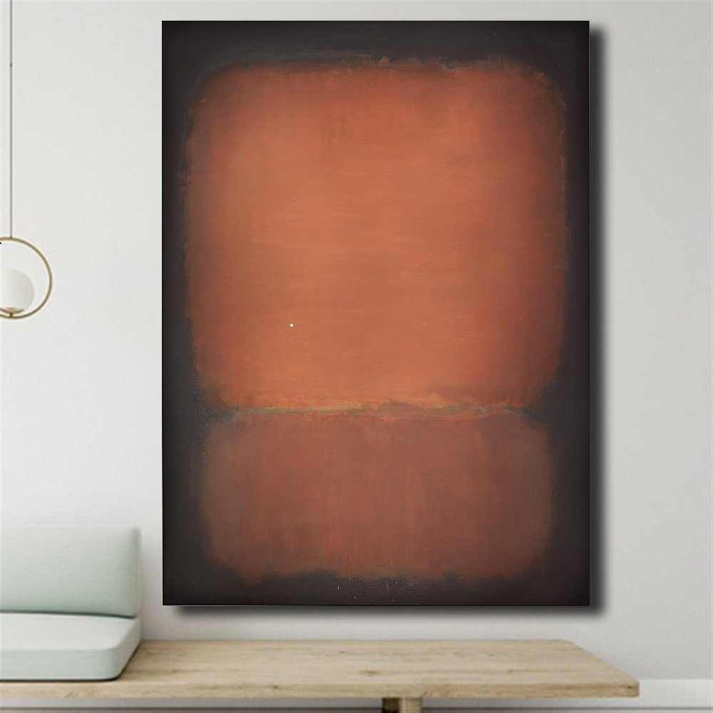 Mark Rothko No. 10 (1958) Print, Mark Rothko Canvas Print, Mark Rothko ...