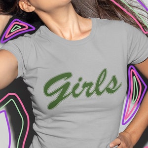 GREEN - Girls T-Shirt from Friends, Womens Tees, Friends 90s Vintage Tee