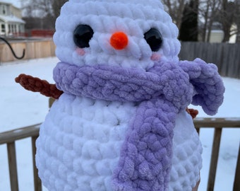 Crochet snowman!