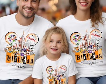 Disney Halloween Birthday Shirts,Halloween Birthday Shirt,Birthday Squad Shirts,Halloween Birthday Girl Outfit,Kids Halloween Birthday Party