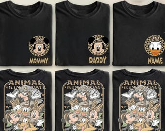 Personalized Animal Kingdom Shirt, Safari Squad Shirt, Family Vacation Tee, Safari Mode Shirt, Walt Disney World Family Trip