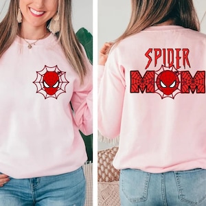 Custom Family Spider T-Shirt/Hoodie/Sweatshirt,Spider Dad,Spider Mom Shirts,Family Matching Shirts,Marvell Family Tee,Spiderman Family Shirt