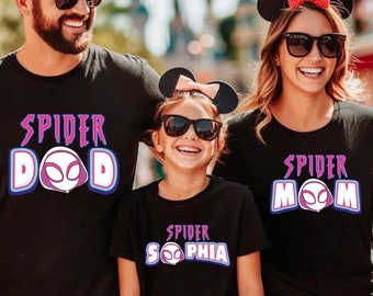 Ghost Spider Birthday Sweatshirt, Shirt, Hoodie: Family Matching Tee