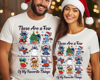 Disney Christmas Shirt, These Are a Few of My Favorite Things Christmas Shirt,Merry Christmas Party