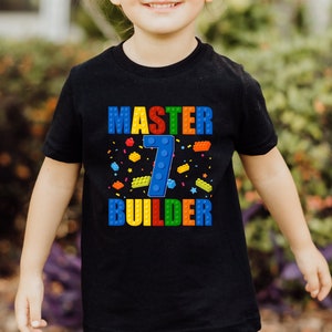 Custom Building Bricks Birthday Shirt: Master Builder Tee,Demo Expert, Clean Up Crew,Unisex Tee, Hoodie, Sweatshirt, V-neck, Tank Top