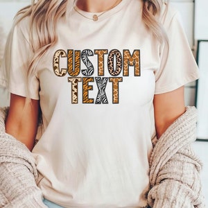 Personalized Safari Squad Shirt: Family Vacation Tee,  Unisex Tee, Hoodie, Sweatshirt, V-neck, Tank Top