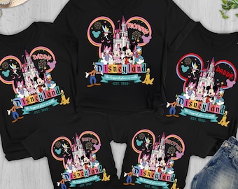 Custom Disney Trip Shirts, Disneyland Shirts, Disney Family Matching Shirts, Disney Vacation T-shirt, Disney Couple Shirt, Disney Trip