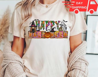 Camisetas de Halloween, camisetas de Halloween, camisetas de otoño, disfraces de Halloween, camisetas divertidas de Halloween, camisetas de viaje de Halloween, camisetas de fiesta de Halloween