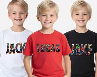 Camiseta personalizada de los Vengadores, camiseta de MARVEL, camiseta para la vuelta al cole, regalos para mamá, regalo para papá, camiseta de enfermera de los Vengadores, camiseta de superhéroe