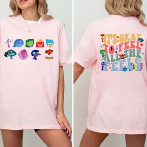 Customizable 'Inside Out' Movie Sweatshirt, Shirt, Hoodie: Teacher, BCBA, Para, Inclusion image 6