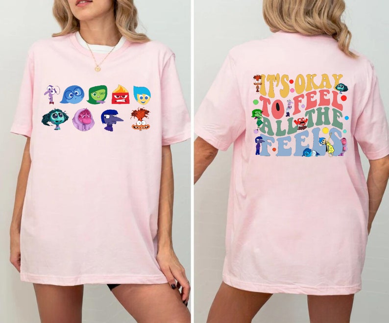 Customizable 'Inside Out' Movie Sweatshirt, Shirt, Hoodie: Teacher, BCBA, Para, Inclusion image 6