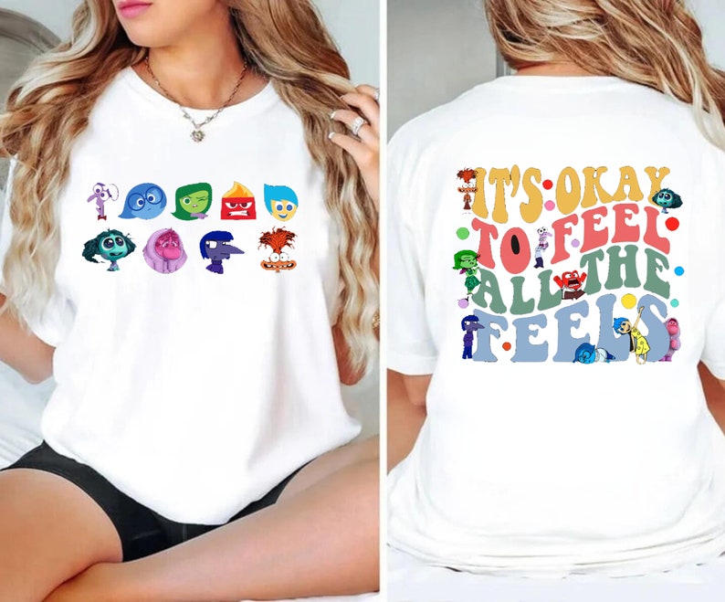 Customizable 'Inside Out' Movie Sweatshirt, Shirt, Hoodie: Teacher, BCBA, Para, Inclusion image 5