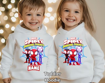 Personalized Spidey Birthday Hoodie,Shirt,Sweat,Spidey and His Amazing Friends Family Party Youth,Adult Hoodie,Team Birthday