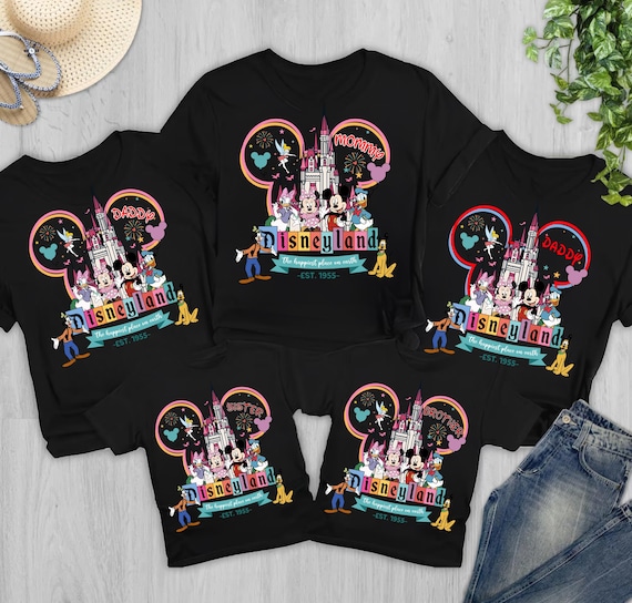 Custom Disney Trip Shirts, Disneyland Shirts, Disney Family Matching Shirts, Disney Vacation T-shirt, Disney Couple Shirt, Disney Trip